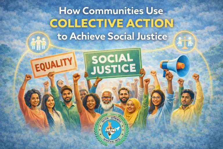 Communities using collective action for social justice and social change.