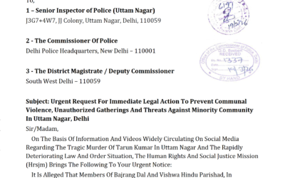 🚨 Timely Action Prevents Communal Tension in Uttam Nagar, Delhi