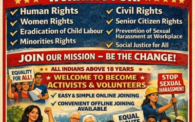 HUMAN RIGHTS & SOCIAL JUSTICE MISSION                                      ✨ Be the Voice of Justice. Be the Change.