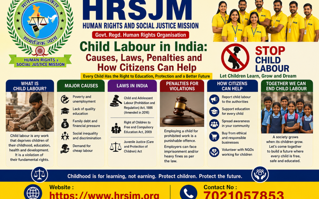 Child Labour in India: Causes, Laws, Penalties and How Citizens Can Help