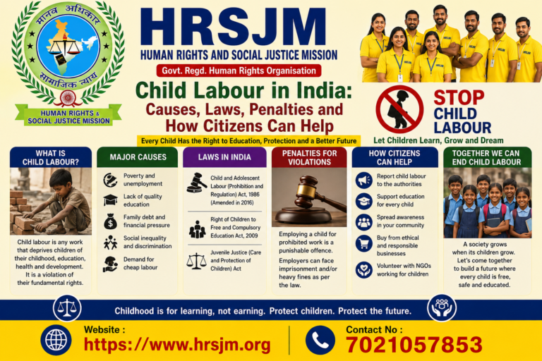 Child Labour in India: Causes, Laws, Penalties and How Citizens Can Help