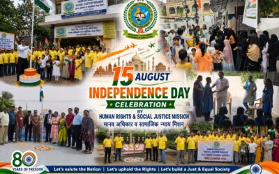 CELEBRATING INDIA’S 80TH INDEPENDENCE DAY WITH “HUMAN RIGHTS AND SOCIAL JUSTICE MISSION”.